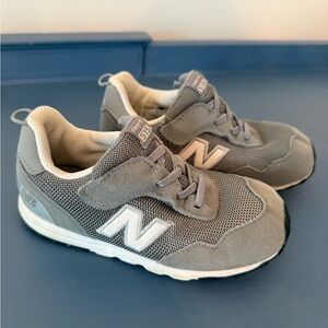 New Balance Kids' Sneakers in Gray and White